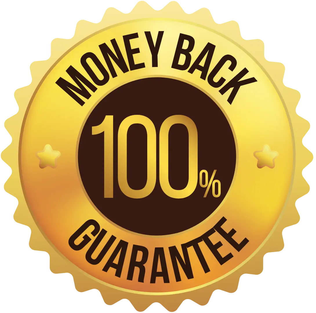 Glucotonic guarantee badge